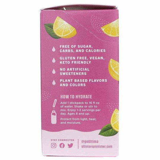 Ultima Replenisher Electrolyte Drink Mix Packets, ULTR